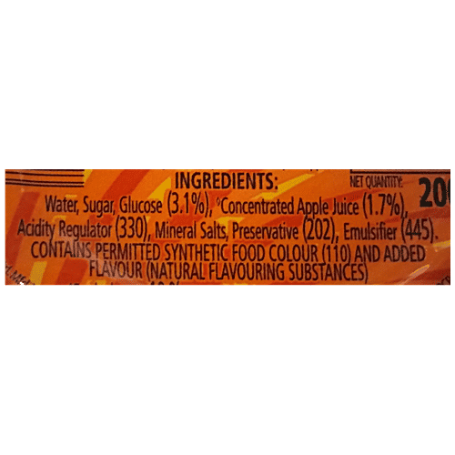 Tata  Gluco+ Orange, 200 ml Closed CUP 