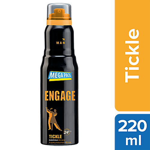 Engage Tickle Deo Spray, 220 ml  