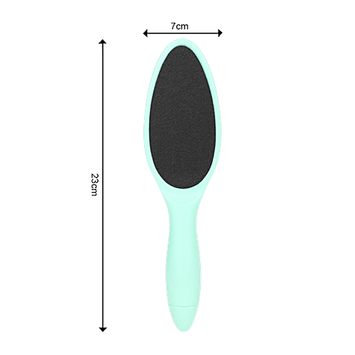 Baol Plastic Foot File/Callus Remover - Green, BB1211GRN, 1 pc  