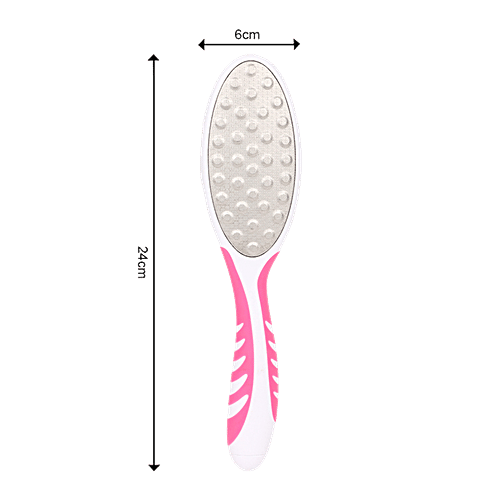 Baol Stainless Steel Pedicure File - Pink, BB1212PNK, 1 pc  