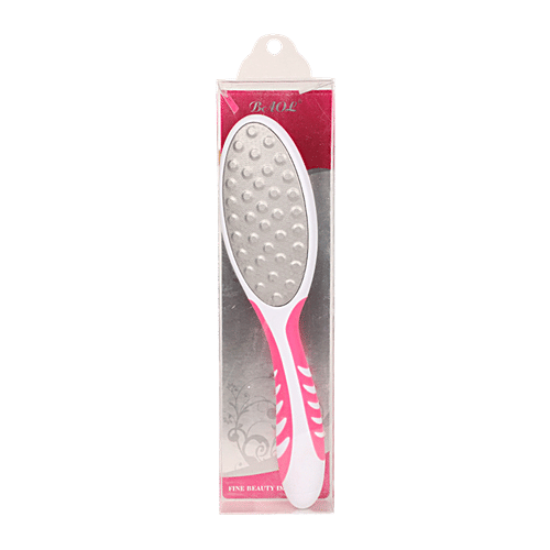 Baol Stainless Steel Pedicure File - Pink, BB1212PNK, 1 pc  