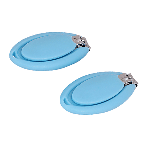 Baol Nail Cutter/ Clipper - Stainless Steel, BB1218BLU, 2 pcs