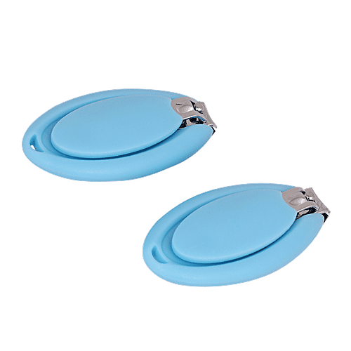 Baol Nail Cutter/ Clipper - Stainless Steel, BB1218BLU, 2 pcs