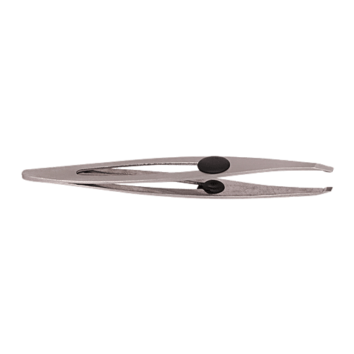Baol Stainless Steel Tweezers - Black, BB1222AST, 1 pc  
