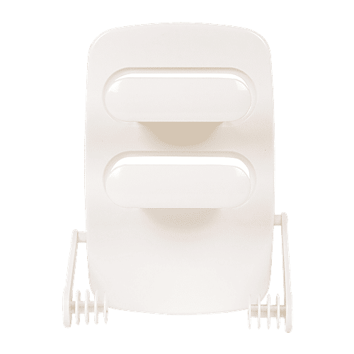 DP Storage Shelf/Tissue Holder - Plastic, White, BB5080, 1 pc  