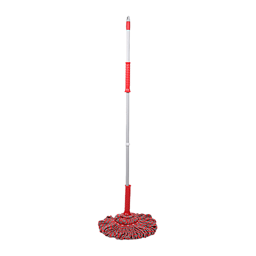 Liao Floor Twist Mop With Stick & Microfibre Refill - A130073, 1 pc  
