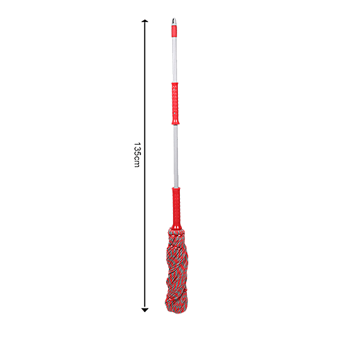 Liao Floor Twist Mop With Stick & Microfibre Refill - A130073, 1 pc  