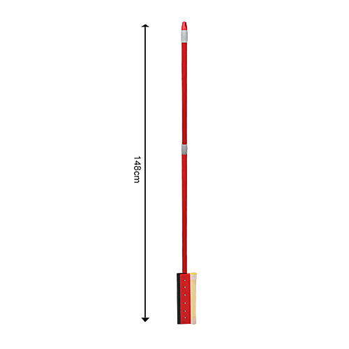 Liao Sponge Wiper, Window & Glass Cleaner - With 180 Degree Rotating Stick, B130011, 1 pc