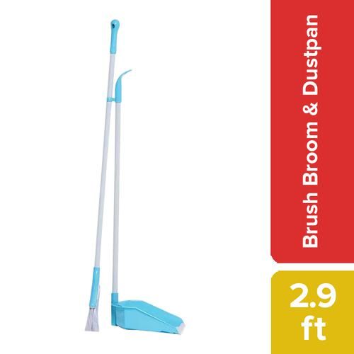Buy Liao Broom & Dustpan Combo - Nylon Bristles, Plastic With 2.9
