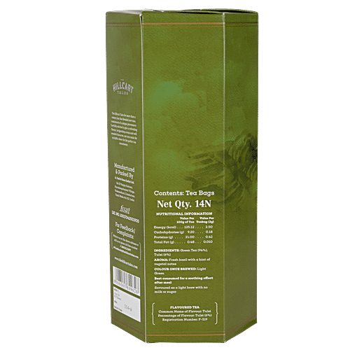 Buy THE HILLCART TALES Indian Holy Basil Green Tea Online at Best Price