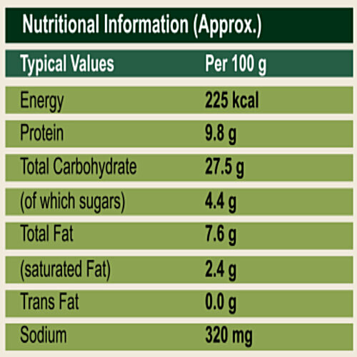 Iceland Vegetable Thin Crust Pizza, 329 g  No Preservatives & No Trans Fat