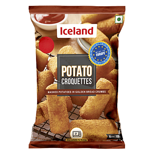 Iceland Potato Croquettes, 175 g  No Preservatives & No Trans Fat