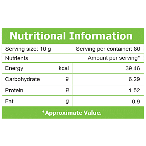 Neuherbs Green Coffee Bean Powder - Unroasted Arabica, 800 g Pouch 