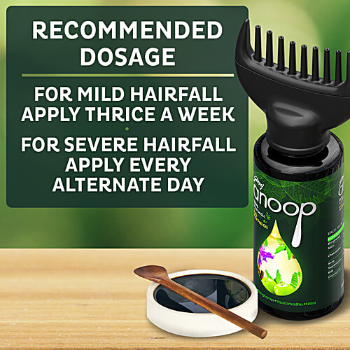 Godrej Anoop 100% Ayurvedic Anti Hair Fall Oil - Blacken & Strengthen Hair, 100% Natural, No Parabens & No Sulphates, 100 g No Parabens & No Sulphates