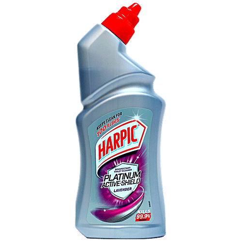 Buy Harpic Platinum ActiveShield Disinfectant Toilet Cleaner Liquid