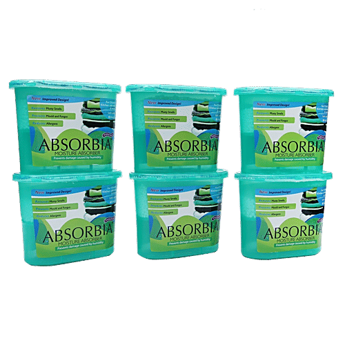 Absorbia  Moisture Absorber Season pack, 300 g (Pack of 6) 