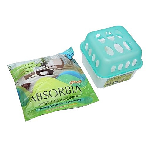 Absorbia  Moisture Absorber With Re-Usable Box, 400 g (Set of 3) 