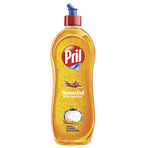 Pril Tamarind Shine Specialist Dishwash Liquid Gel, 750 ml