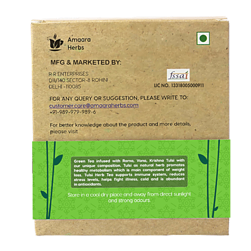 Buy Amaara Herbs Tulsi Herb Tea Online at Best Price of Rs 300 bigbasket