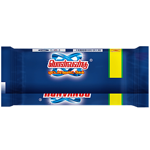 Ponvandu Perfect Detergent Cake, 150 g Pouch