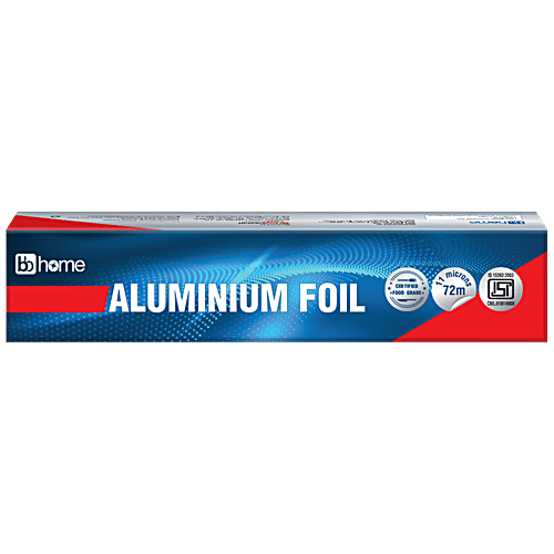 bb home Aluminium Foil - 11 Microns, Regular, 72 m, 1 pc