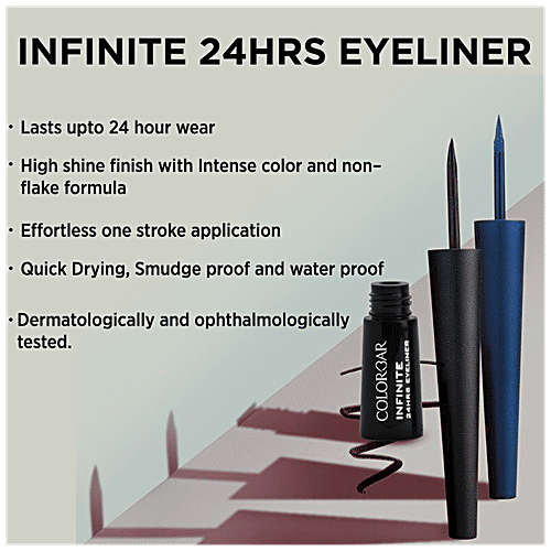 ColorBar Infinite 24Hrs Eyeliner, 2.5 ml Infinite Green 