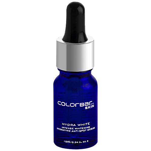 ColorBar Hydra White Intense Whitening Hydrating Anti-Spot Serum, Paraben Free, 10 ml  Paraben Free