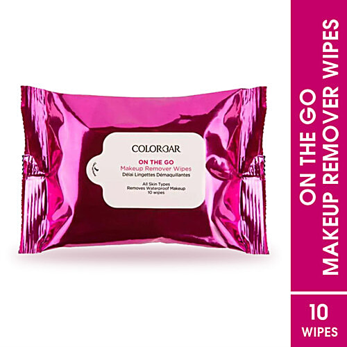 ColorBar On The Go Makeup Remover Wipes, 10 pcs