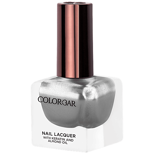 ColorBar Nail Lacquer, 12 ml Silver Pint Chip Resistant