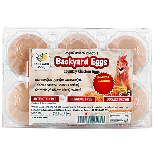 Buy Backyard Country Chicken Eggs Online at Best Price of Rs 52 bigbasket