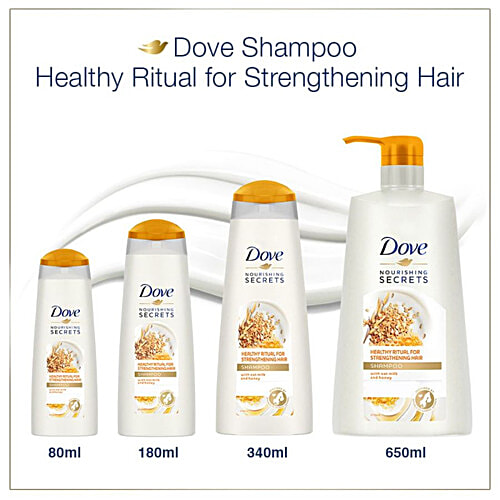 Buy Dove Healthy Ritual For Strengthening Hair Shampoo Online at Best
