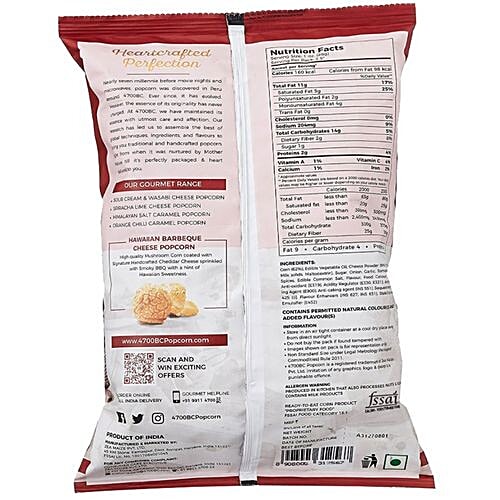4700BC Hawaiian BarBeQue Cheese Popcorn, 20 g Pouch 