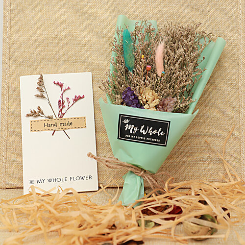 DP Dry Flower Bouquet - Multicolour, BB 413, 1 pc  