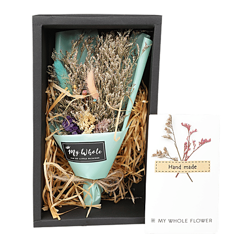 DP Dry Flower Bouquet - Multicolour, BB 413, 1 pc  