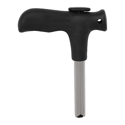 DP Coconut Opener Or Driller, 1 pc  Stainless Steel, Black Colour