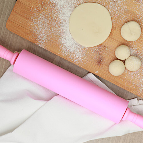 DP Silicone Rolling Pin - Pink BB153, 1 pc  