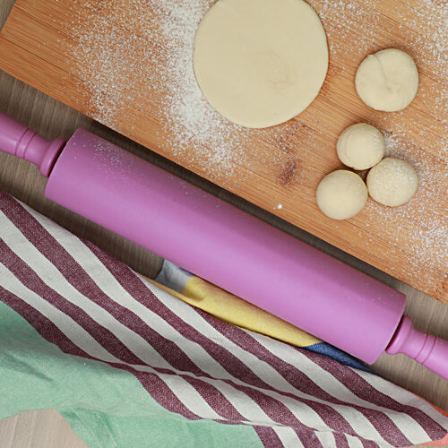 DP Silicone Rolling Pin - Purple BB153, 1 pc  