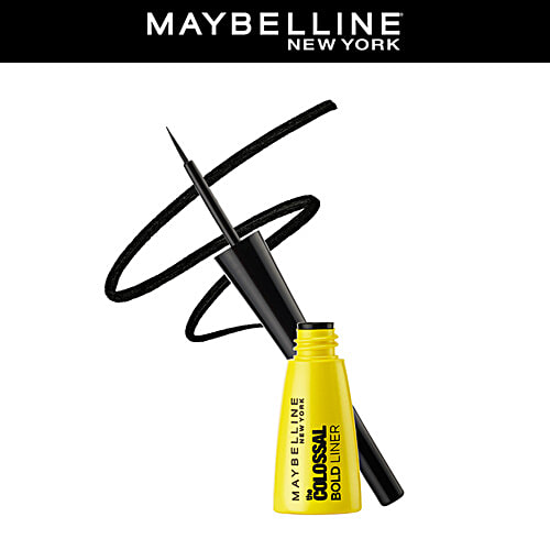 Maybelline New York Colossal Bold Eyeliner - Black, 3 g  Smudge Proof & Waterproof