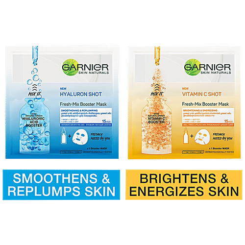 Buy Garnier Skin Naturals Fresh Mix Vitamin C Booster Face Serum Sheet
