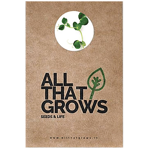 Wonderland AllThatGrows Microgreens Peas/Matar Seeds, 100 g  Excellent Source of Folic Acid & Essential Vitamins