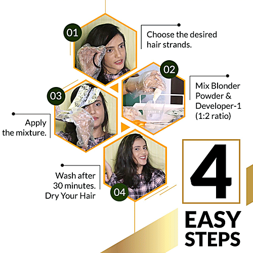 Streax Ultralights Highlighting Kit, 60 g Soft Blonde 