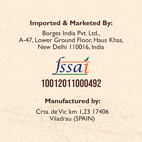 Borges Natura Rice & Hazelnut Drink, Vegan, 1 L Tetra Pak No Added Sugar & Gluten Free