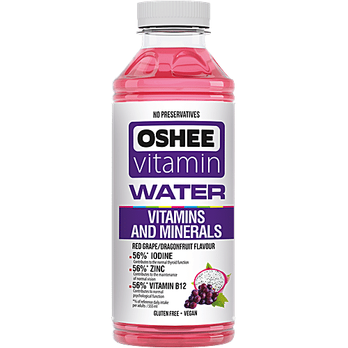 Buy OSHEE Vitamin Water Vitamins & Minerals, Red Grape/Dragon Fruit