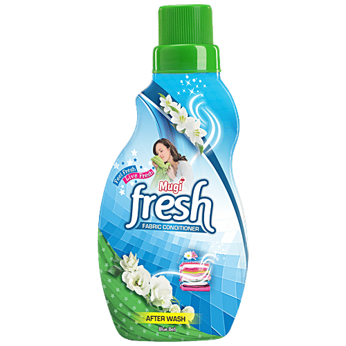 Mugi Fresh After Wash Fabric Conditioner - Blue Bell, 400 ml