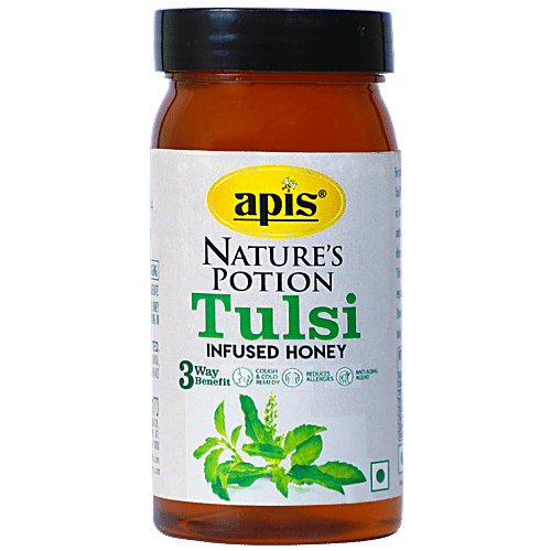Apis Nature's Potion Tulsi Honey, 250 g  