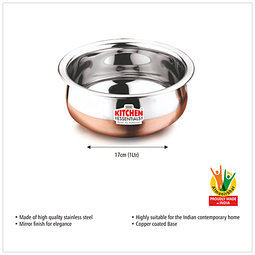 Buy Kitchen Essentials Stainless Steel Copper Bottom Handi No. 10