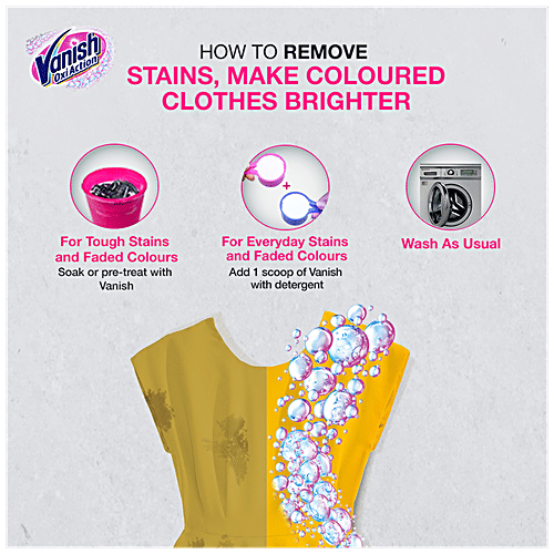 Buy Vanish Oxi Action Fabric Stain Remover All in One Colour Safe
