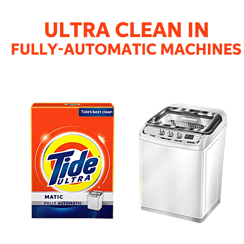 Tide Ultra Matic Fully Automatic Detergent Powder, 1 kg  Outstanding Cleaning