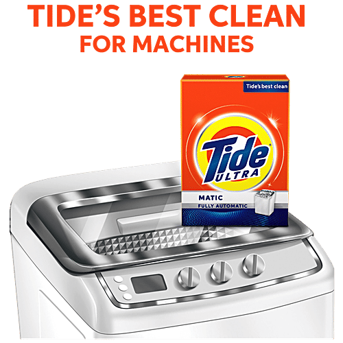 Tide Ultra Matic Fully Automatic Detergent Powder, 1 kg  Outstanding Cleaning