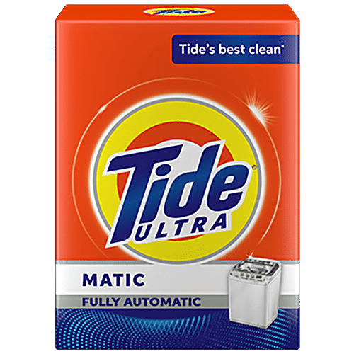 Tide Ultra Matic Fully Automatic Detergent Powder, 1 kg  Outstanding Cleaning